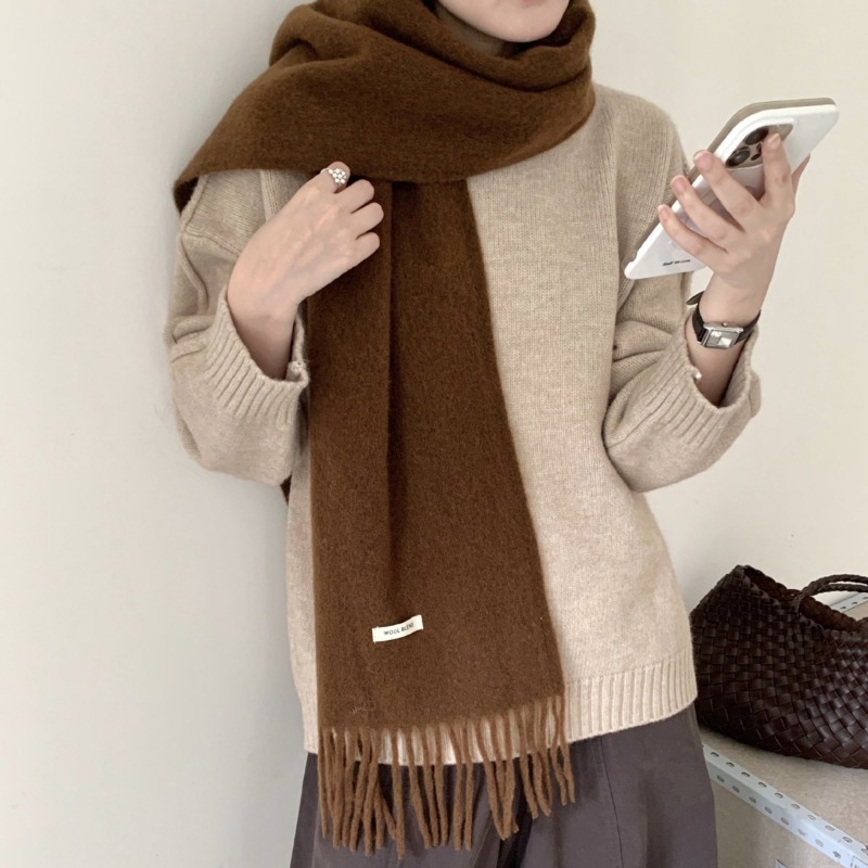 Korean Version Chic Solid Tass - Muffler Men Wool recensie en prijs