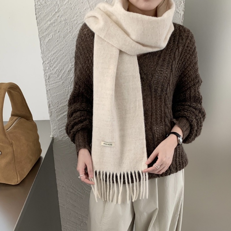 Korean Version Chic Solid Tass - Muffler Men Wool recensie en prijs