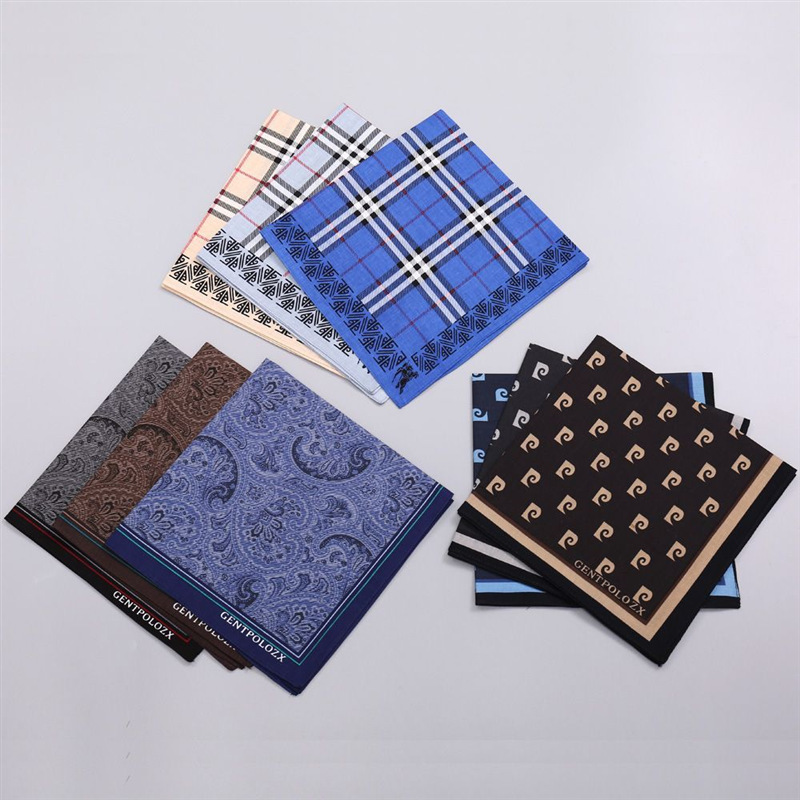 3Pcs Men's Pure Cotton Printed - Handkerchief Cotton Men recensie en prijs