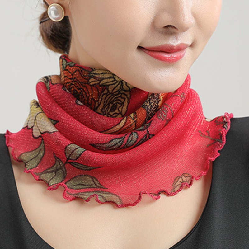 Spring Summer Chiffon Neck Col - Ascot Neck Scarf recensie en prijs