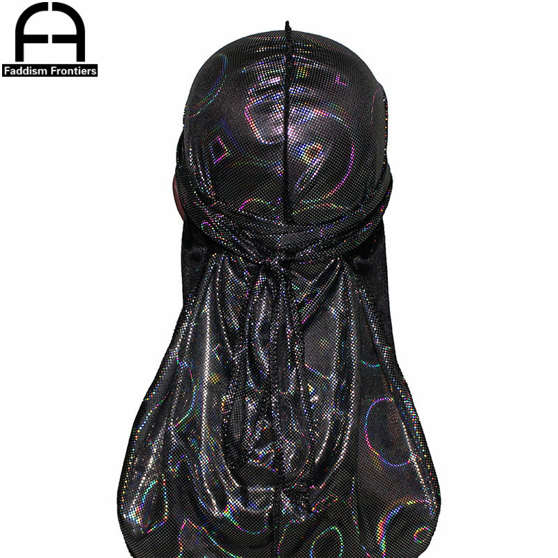 New Men's Colorful Sparkly Sil - Bandana Doo Rag recensie en prijs