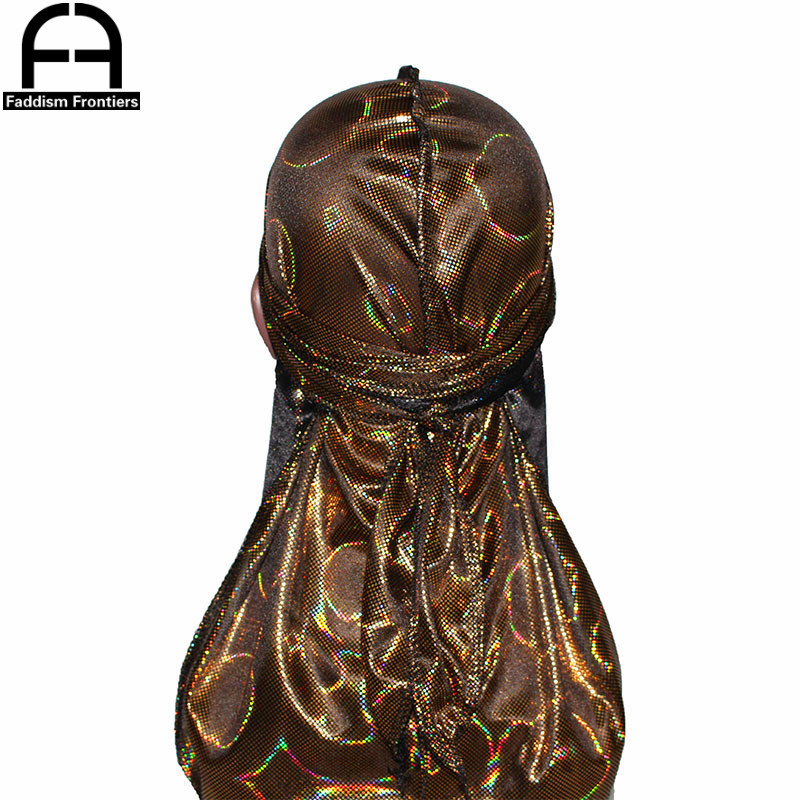 New Men's Colorful Sparkly Sil - Bandana Doo Rag recensie en prijs