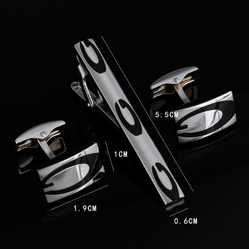 Mens Ties Clip Cufflinks Set S - Tie Bar Set Gift recensie en prijs