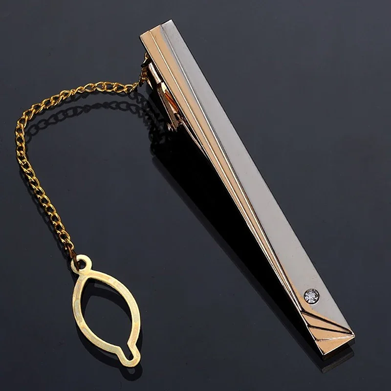 Men Metal Simple Necktie Buckl - Tie Clip Silver recensie en prijs