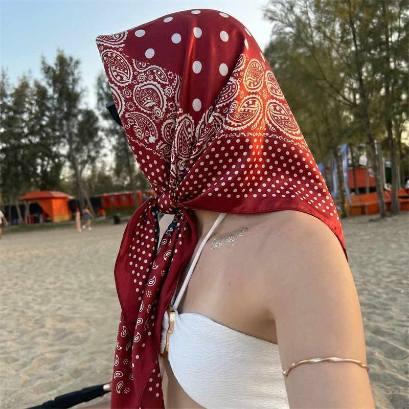 90cm Luxury Brand 2026 Dot Pri - Head Wrap Turban recensie en prijs