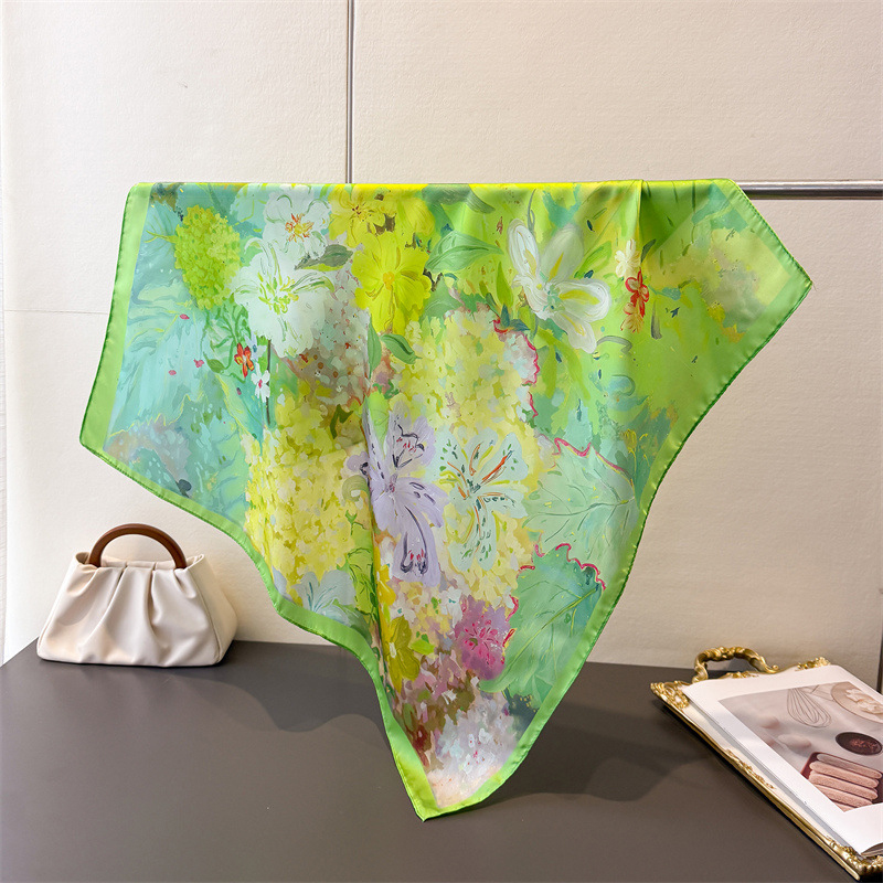 70*70cm Square Silk Scarf for  - Ascot Neck Scarf recensie en prijs