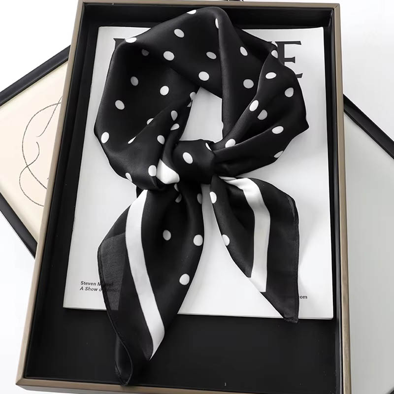 Luxury Lady Hair Dot Scarf Fem - Silk Neck Scarf recensie en prijs