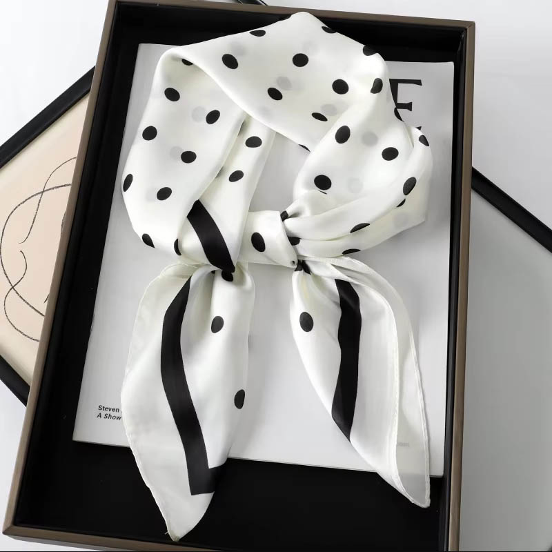 Luxury Lady Hair Dot Scarf Fem - Silk Neck Scarf recensie en prijs