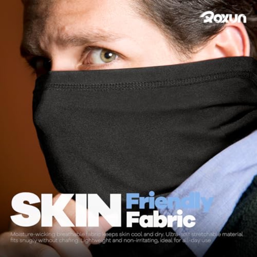 ROXUN 4 Pack Neck Gaiter, Cool - Face Scarf Mask recensie en prijs