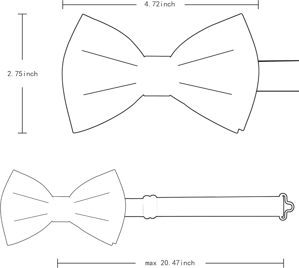 Solid Color Pre-tied Bow Tie Q - Bow Tie Pre Tied recensie en prijs