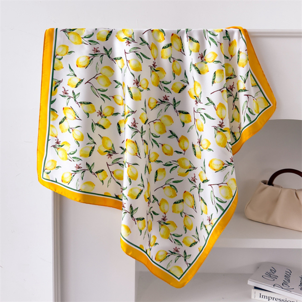 1pcs Summer Bright Color Oil P - Ascot Neck Scarf recensie en prijs