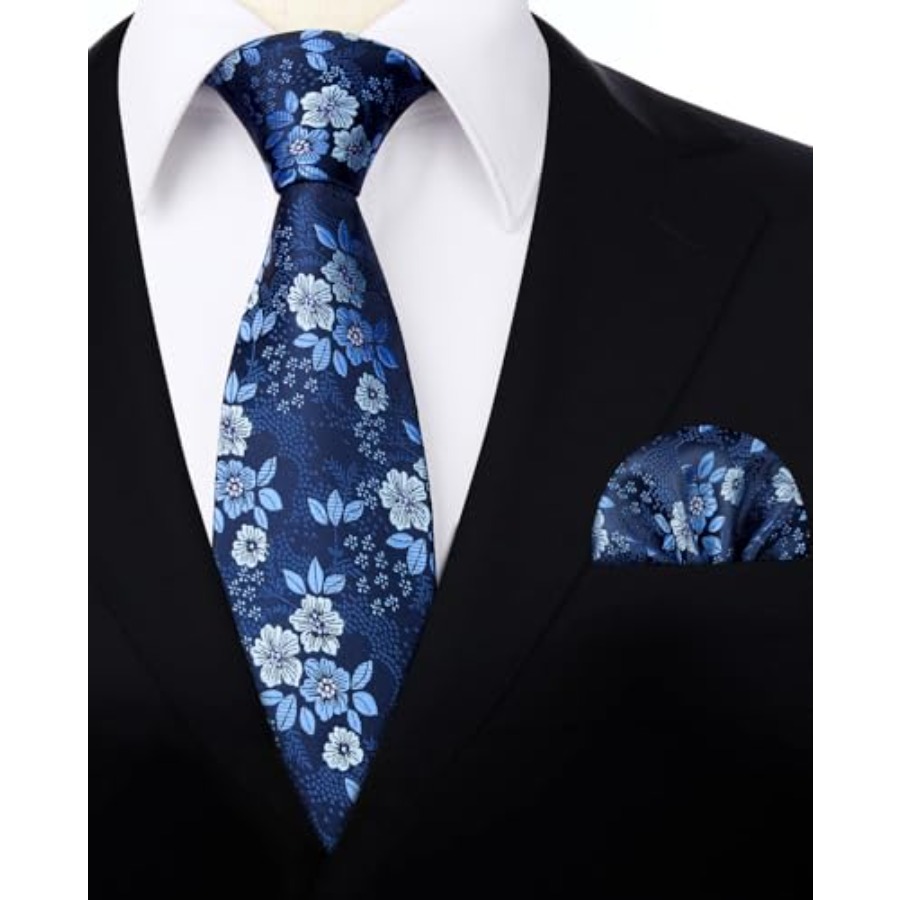 Extra Long Ties for Men Classi - Pocket Square Set recensie en prijs