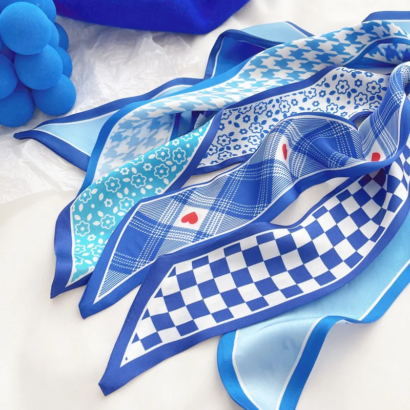 Klein blue silk scarf new chec - Silk Tie Striped recensie en prijs