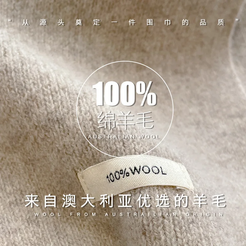 High Quality 100% Wool Scarf M - Muffler Men Wool recensie en prijs