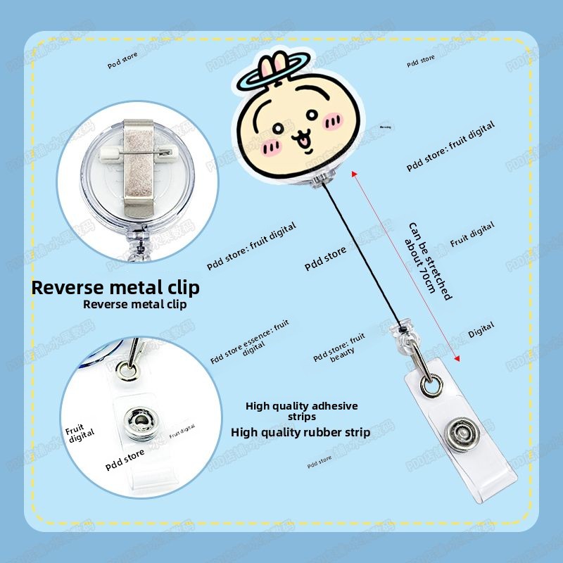 jiyi Retractable Badge Reel Ka - Lanyard Badge Holder recensie en prijs