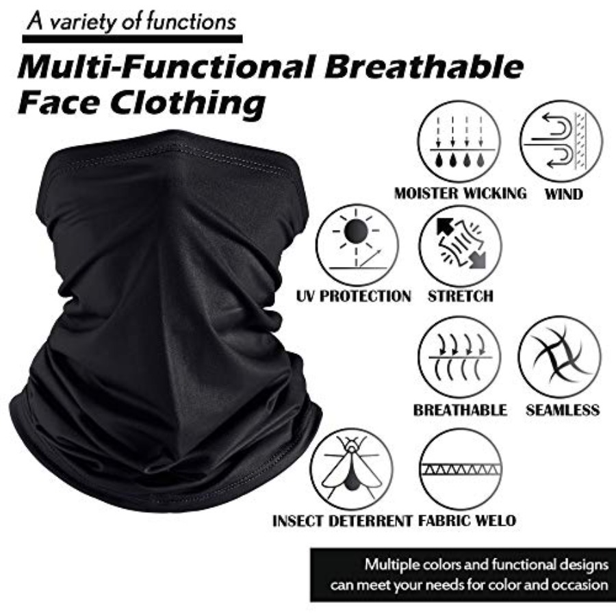 Geyoga Neck Gaiter Bandana Fac - Face Scarf Mask recensie en prijs