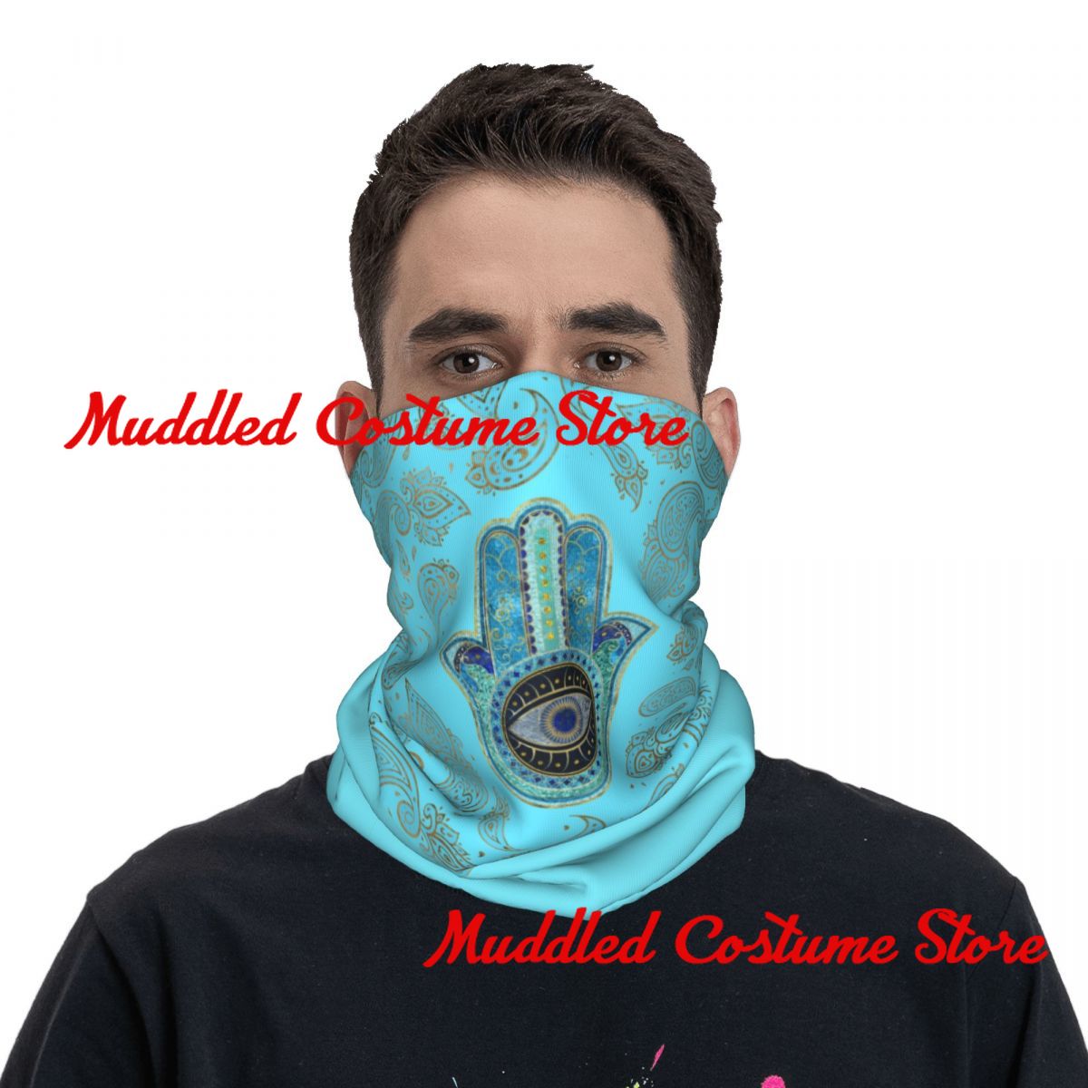 Custom Hand Of Fatima With Pai - Neck Warmer Tube recensie en prijs