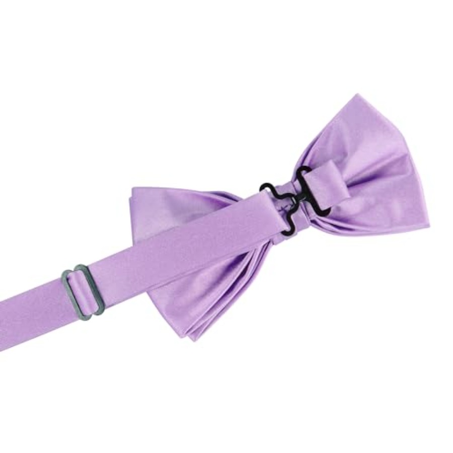 Solid Color Pre-tied Bow Tie a - Pocket Square Set recensie en prijs