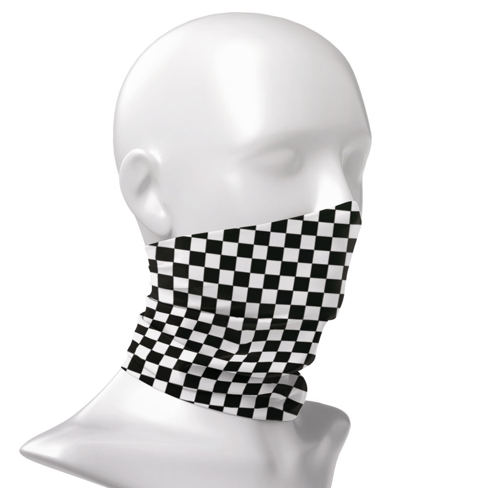 Checkered Ska Printed Headband - Neck Warmer Tube recensie en prijs